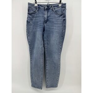 Judy Blue Jeans Women 11/30 Boho Babe Vintage High Rise Slim Fit JB88617